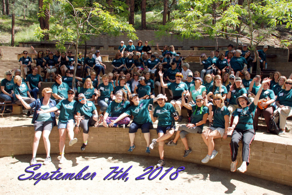 Becoming an Outdoors Woman in Arizona September 2018 Camp Overview silly group pic web