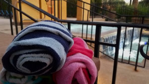 Arizona Summer Dive-in Movie towels