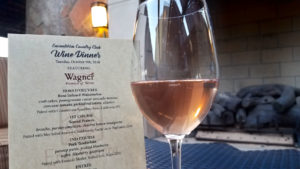 Wagner Family Wine Dinner Featured Pairing Dinner Menu