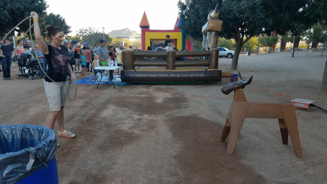 Queen Creek Fall Festival 2018 Activities rope gif