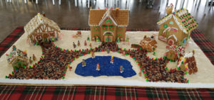 Gingerbread House Build-Off Event houses (2)