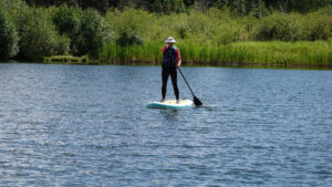standing stand up paddle boarding, forever sabbatical