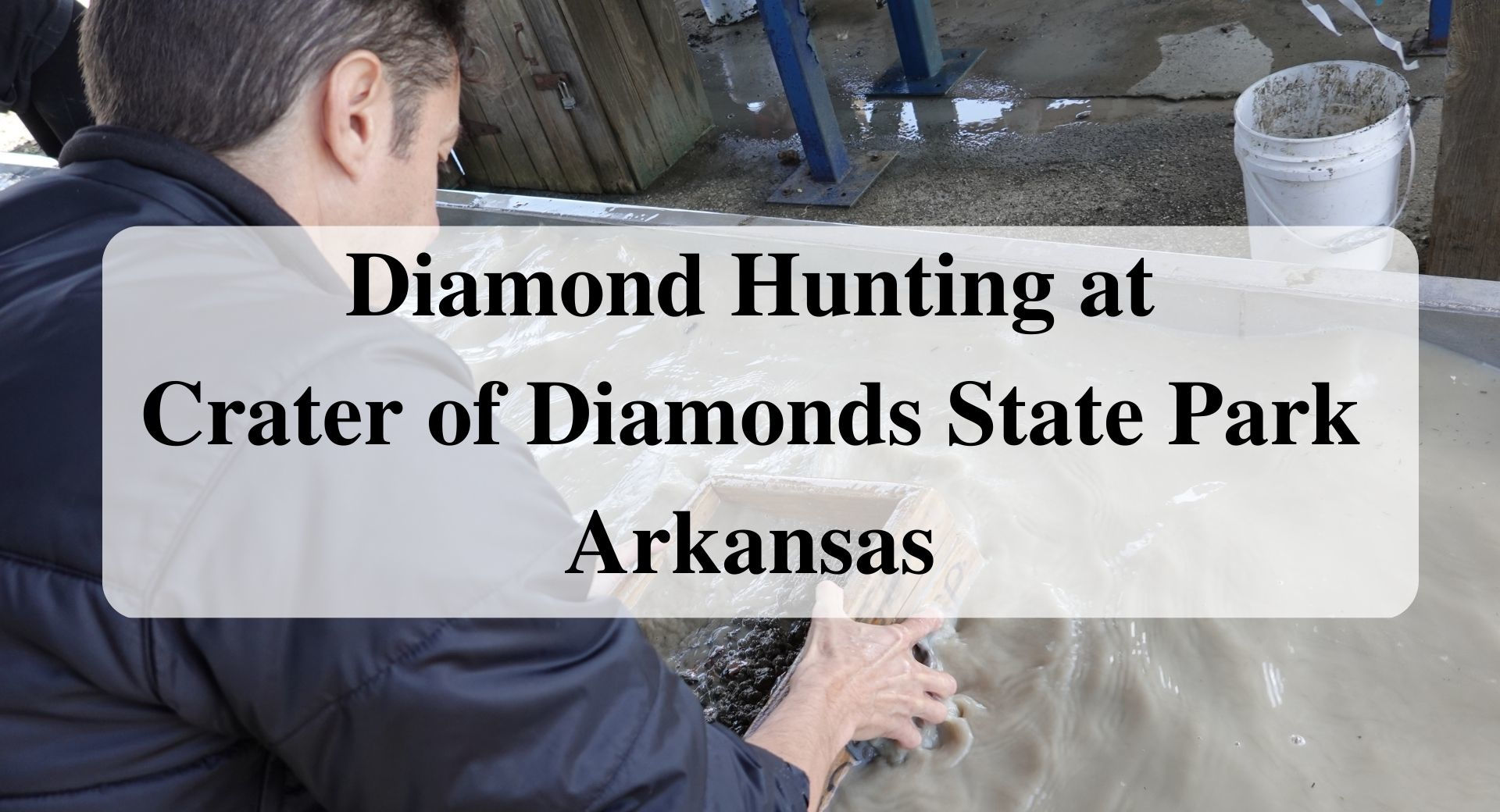 Diamond Hunting at Crater of Diamonds State Park Arkansas