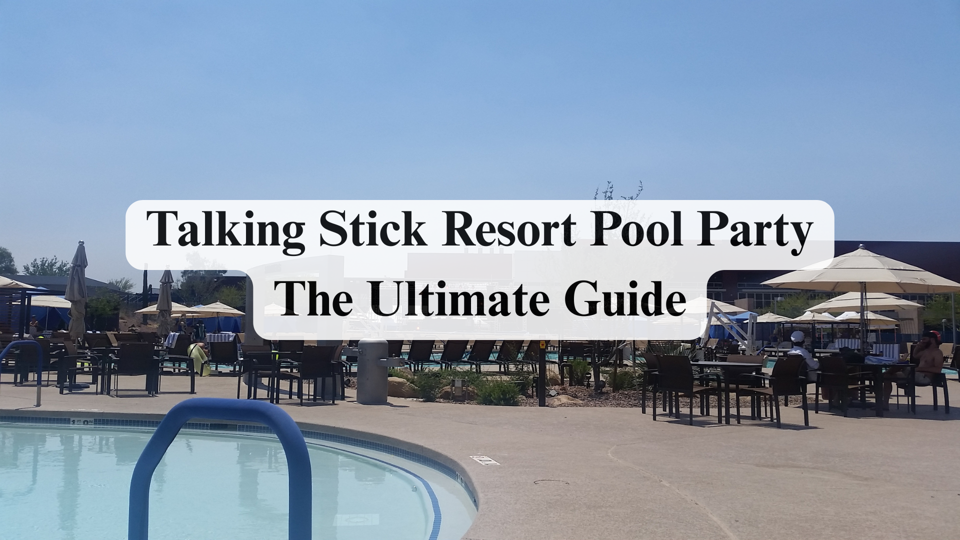 Talking Stick Resort Pool Party main