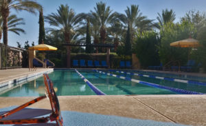 Outdoor lap pool Encanterra Country Club Resort Swim Up Bar and More Pools