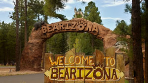 Adventures at Bearizona Entrence