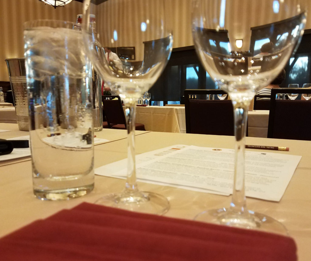 San Tan Valley Wine Tasting Event Table set up
