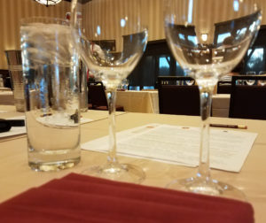 San Tan Valley Wine Tasting Event Table set up