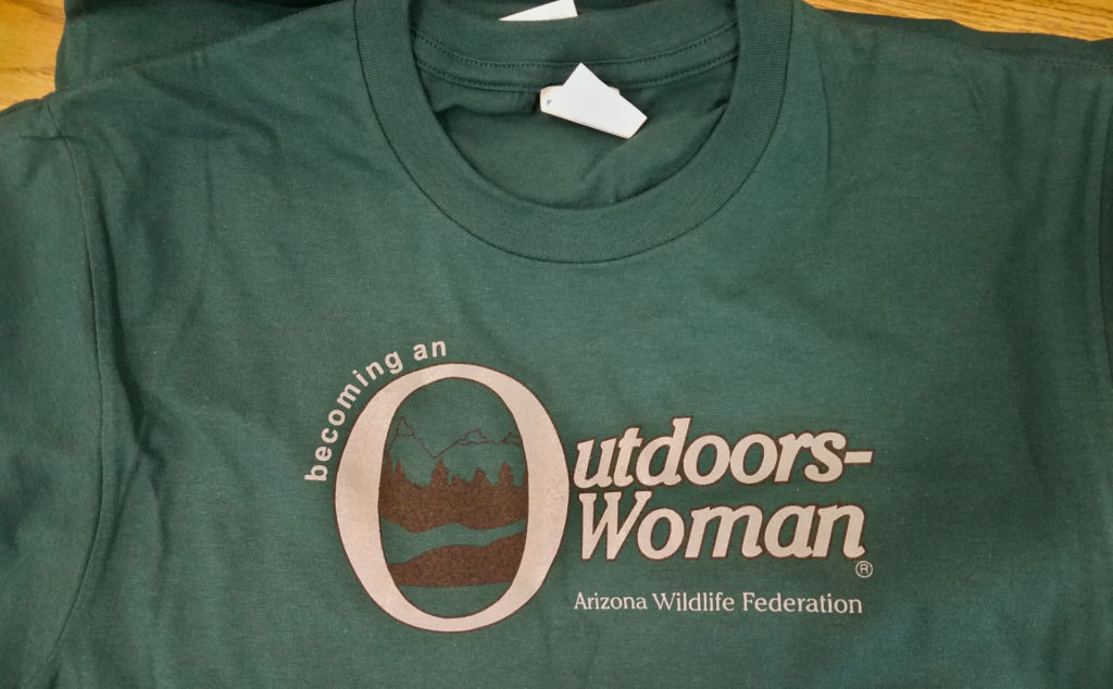 Becoming an Outdoors Woman (BOW) in Arizona September Camp Day 1 Tshirt