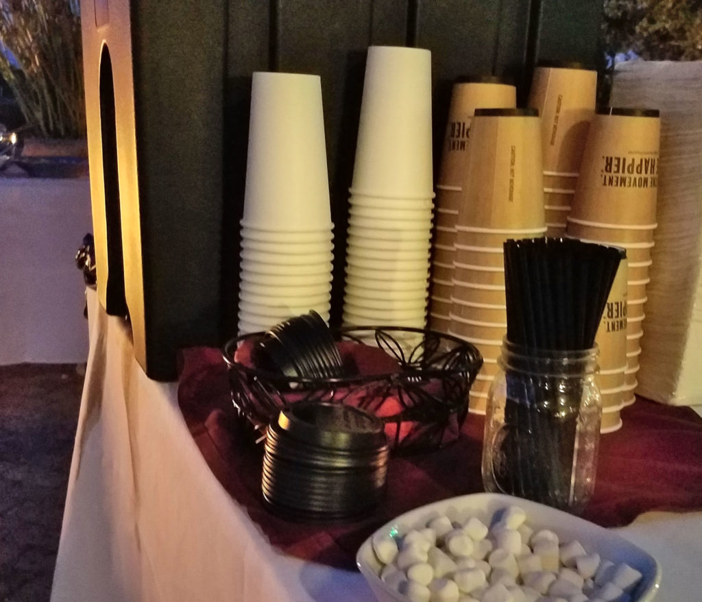 Holiday Festivities Hot coco station