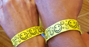 Winter Wine and Spirits Festival wrist bands