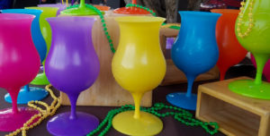 Color cups Mardi Gras Forever Sabbatical