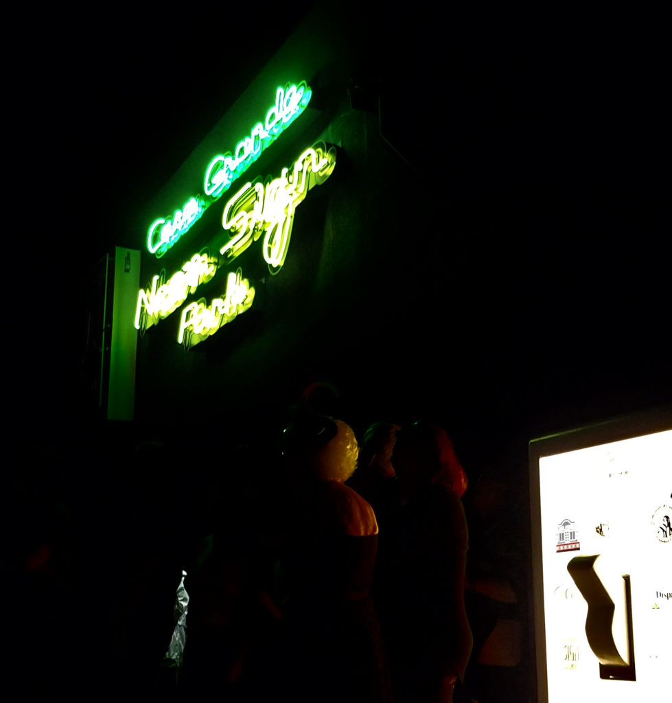 Neon Sign Park Forever Sabbatical Light on