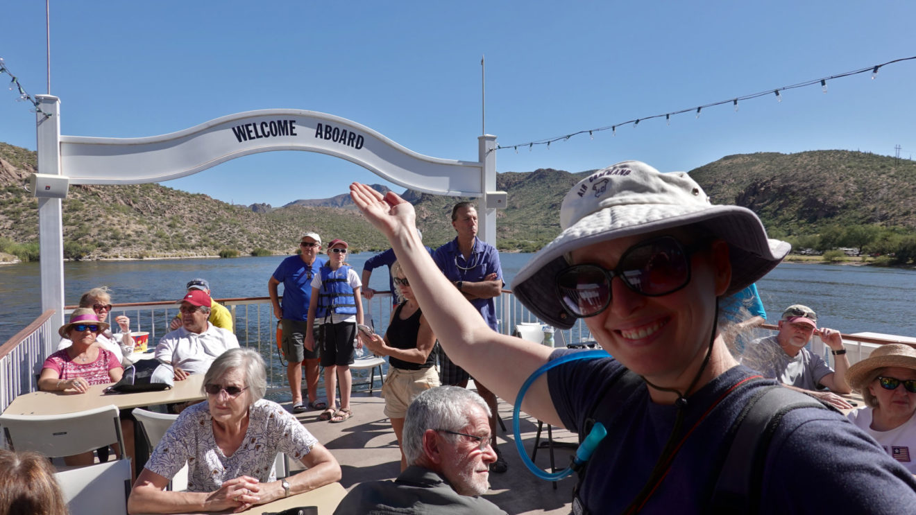 Dolly Steamboat Cruise at Canyon Lake, Arizona Forever Sabbatical