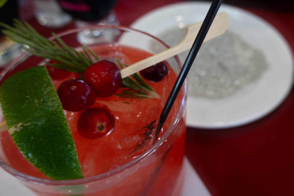 Cranberry mule Interactive Holiday Mixology, forever sabbatical