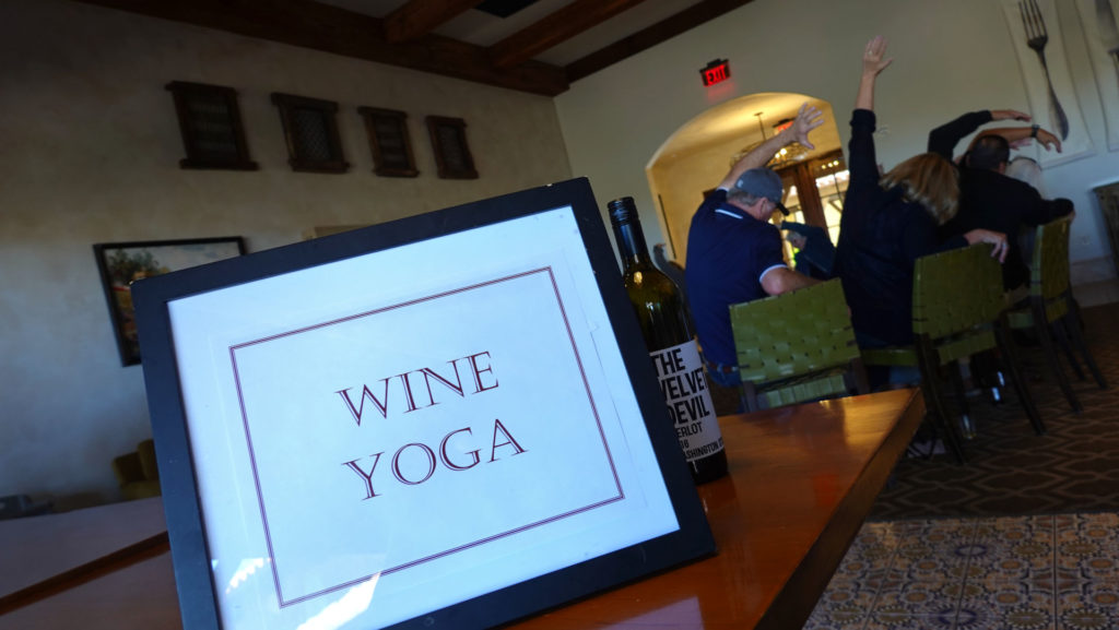 Wine-yoga Final Happiness, forever sabbatical  