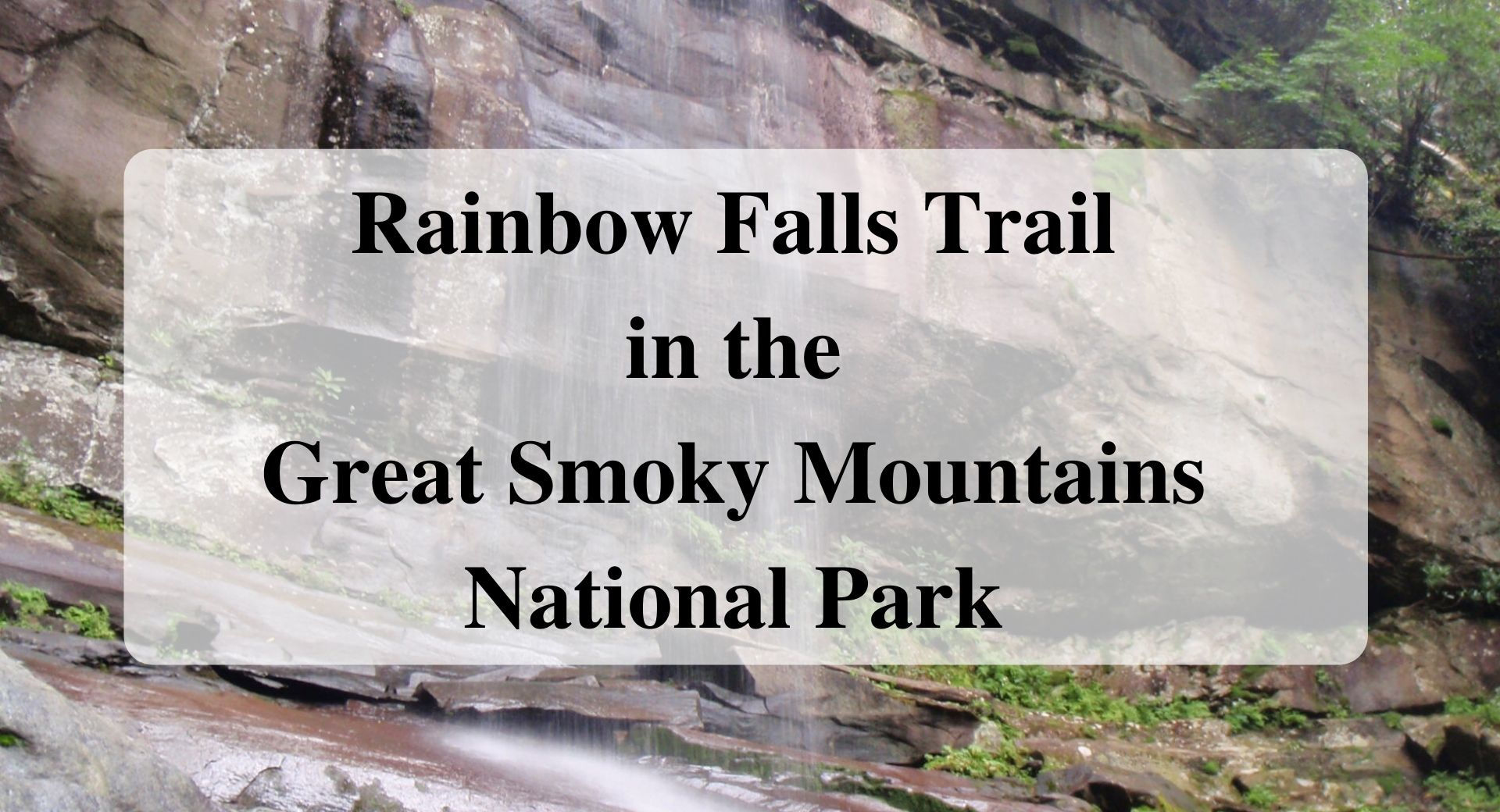 Rainbow Falls Trail in the Great Smoky Mountains National Park_ Forever_sabbatical