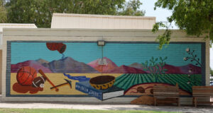 Community center mural 2 outdoor art forever sabbatical