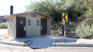 restrooms Boulder Recreation Site, Forever sabbatical