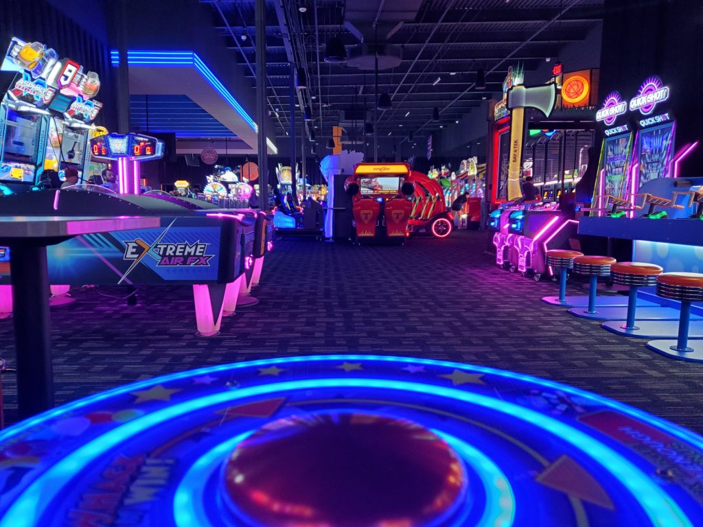 Dave & Buster's Holiday Forever Sabbatical games