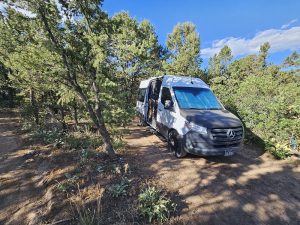 Starlink Mini vanlife internet solution