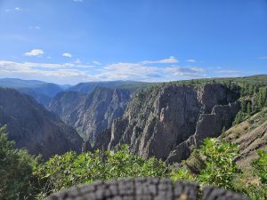Black Canyon of the Gunnison National Park view