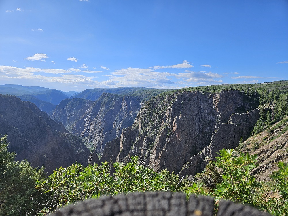 Black Canyon of the Gunnison National Park view