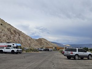Parking lot Dinosaur National Monument