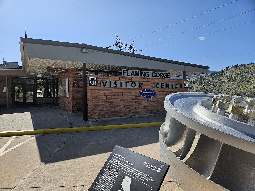 Flaming Gorge Dam Orientation Center Utah